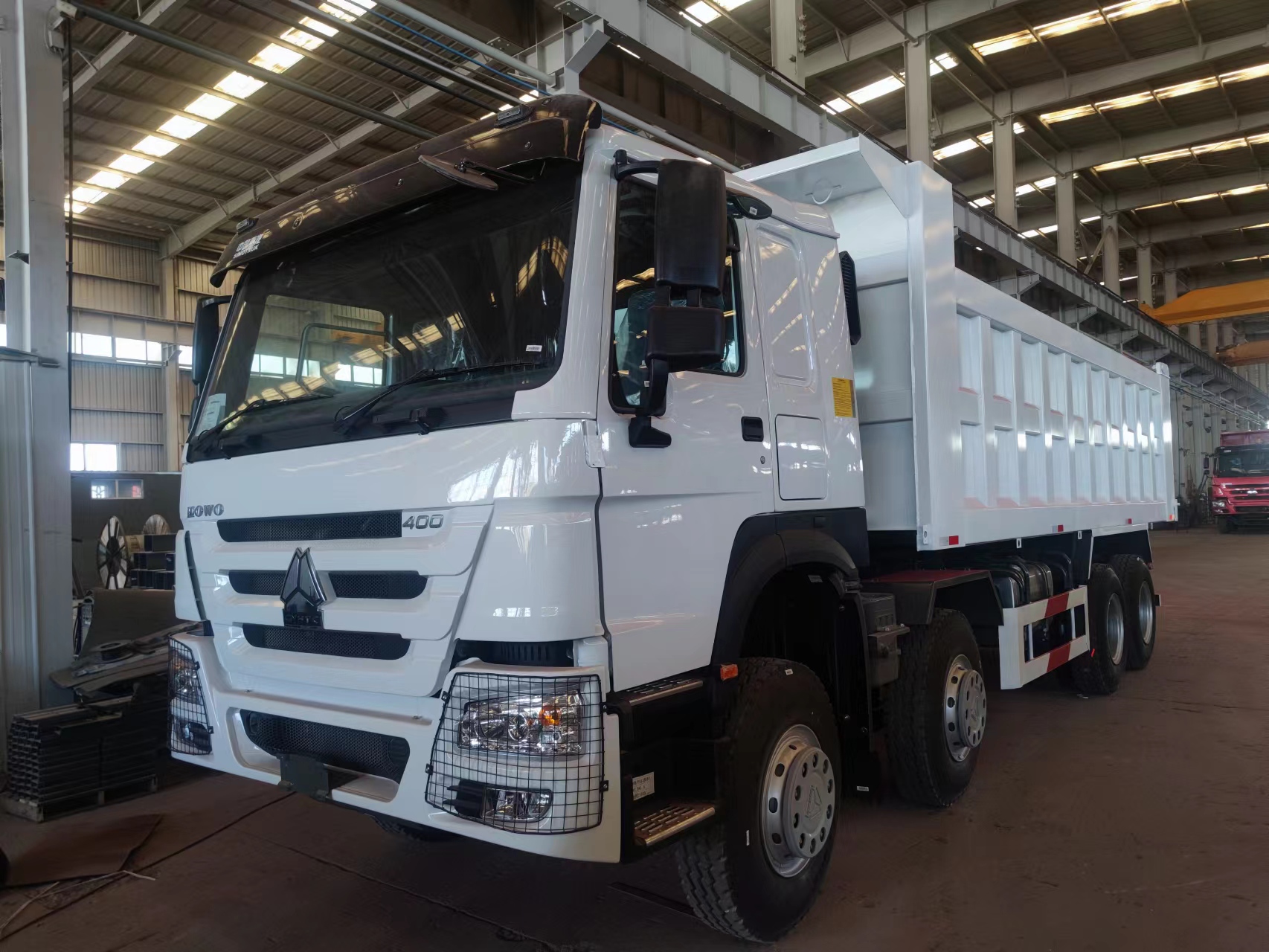 400HP 16 wheeler 8x4 Heavy-duty Dump Truck Tipper Dumper Max Horse power 400ps Diesel