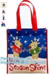 Promotional Cheap Custom Logo Print Eco Friendly Die Cut Shopping Non-Woven Bags