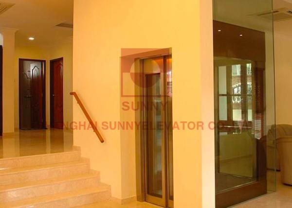 Buy cheap 400kg Resident Pvc Floor Display Dot Matrix Small Villa Elevator Lift For Homes from wholesalers