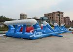 15x6m 6 Lane Vertical Rush Slide Adults Inflatable Obstacle Course For Outoor