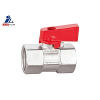 Buy cheap Mini FxF Female Threaded Ball Valve Dn15 Aluminum Handle product