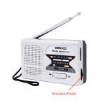 China Supplier Stereo Portable Radio With 2 AA Batteries For Emergency