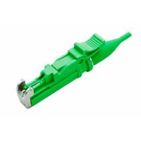 Buy cheap 0.9mm Green Simplex Fiber Optical Connector APC UPC APC E2000 Fiber Connector product