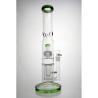 Buy cheap Double Headshower Glass Water Pipe For Weed Or Oil 16 Inches 5mm Thick from wholesalers