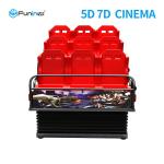 Electric 7D 5D Cinema Simulator For Home Theater With Leg Sweep