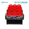 Buy cheap Metal Screen 7d Simulator Cinema 6 / 9 Seats With Wind Effects Electric System from wholesalers