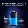 Buy cheap 1000 Lumens Handheld Rechargeable Spotlight Mobile Phone Charging from wholesalers