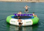 0.9mm PVC Tarpaulin Inflatable 5mD Aquatic Water Toy / Trampoline For Water Park