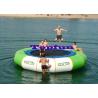 Buy cheap 0.9mm PVC Tarpaulin Inflatable 5mD Aquatic Water Toy / Trampoline For Water Park from wholesalers