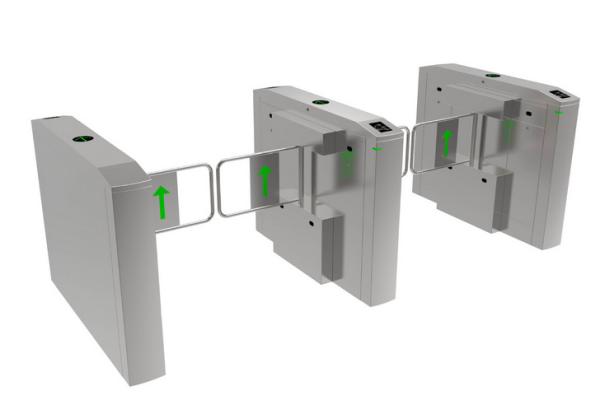 Buy cheap Heavy Duty Solenoid Train Station Turnstile RFID Card Pedestrian Access Control from wholesalers