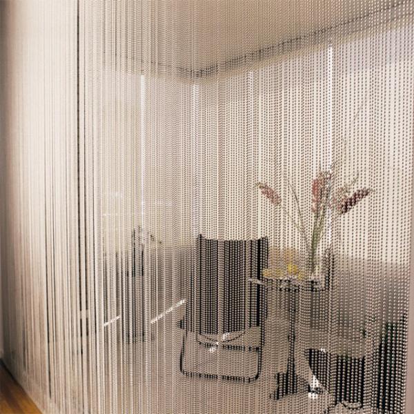 Buy cheap Metal Bead Curtain Metal ball Chain Curtain For Room Divider from wholesalers