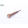 Buy cheap Straight Ejector Pins And Sleeves Brass Custom Processing KR008 from wholesalers
