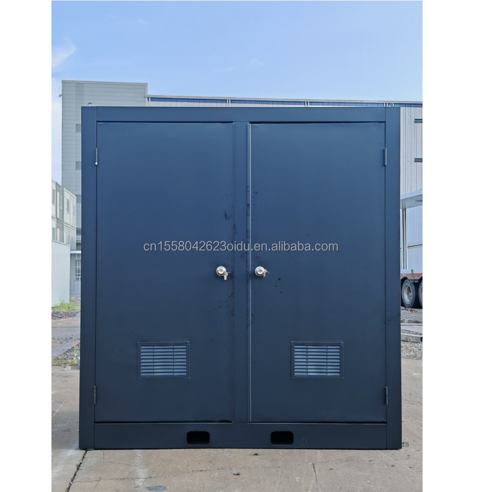 Wall 50/75/100mm Wave Sandwich Panel 20ft or 40ft Luxury Portable Shower Cabin for House or Apartment Bathroom Restroom