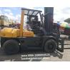 Buy cheap Yellow Tcm FD70Z8 Used Diesel Forklift Truck 7 Ton Rated Loading Capacity from wholesalers