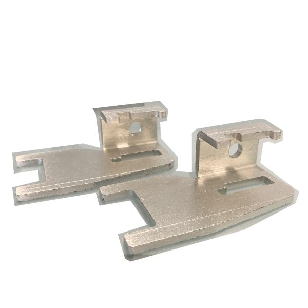 Buy cheap Sheet Precision Metal Stamping Parts Q235 Material Zinc Plating Finish from wholesalers