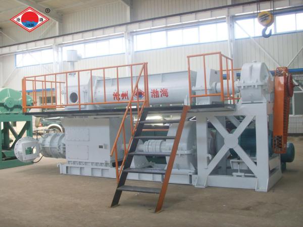 Buy cheap Double Stage Vacuum Extruder 600mm Electric Brick Making Machine from wholesalers