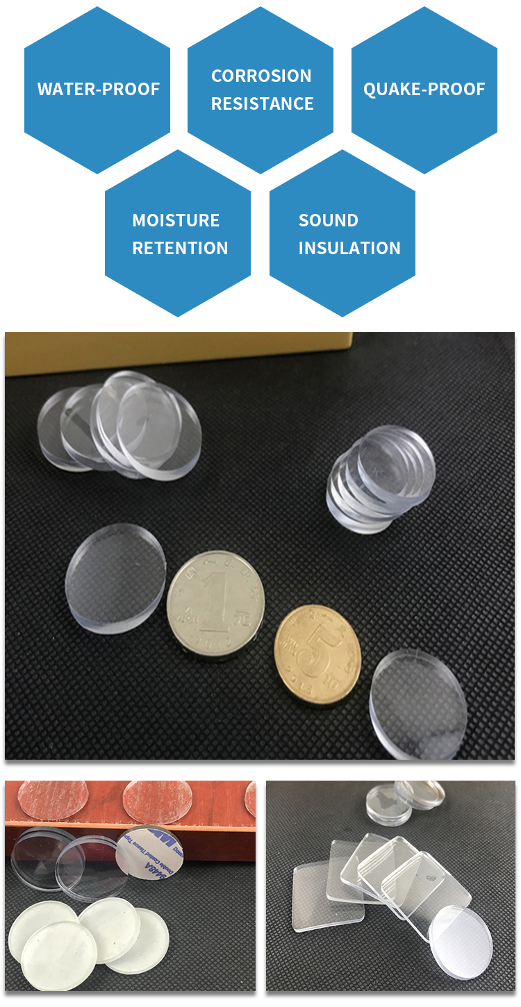 Custom Increased Height Die Cutting Materials 3M Strong Adhesive For Keypads