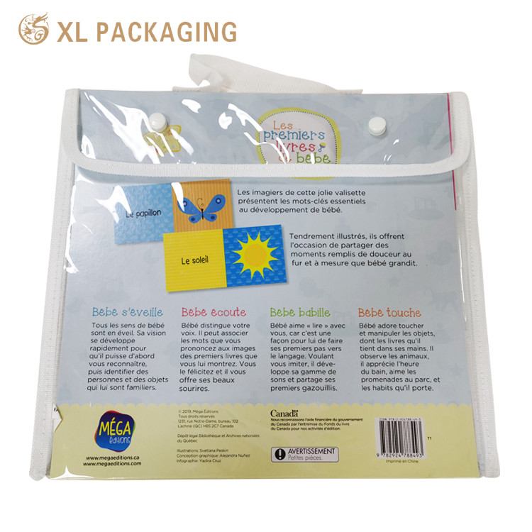 A Set Of Children English Book 9pcs Small Cognitive Paper Book Custom Printed