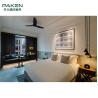 Buy cheap Apartment Dark Color Walnut Wood Complete Bedroom Sets from wholesalers
