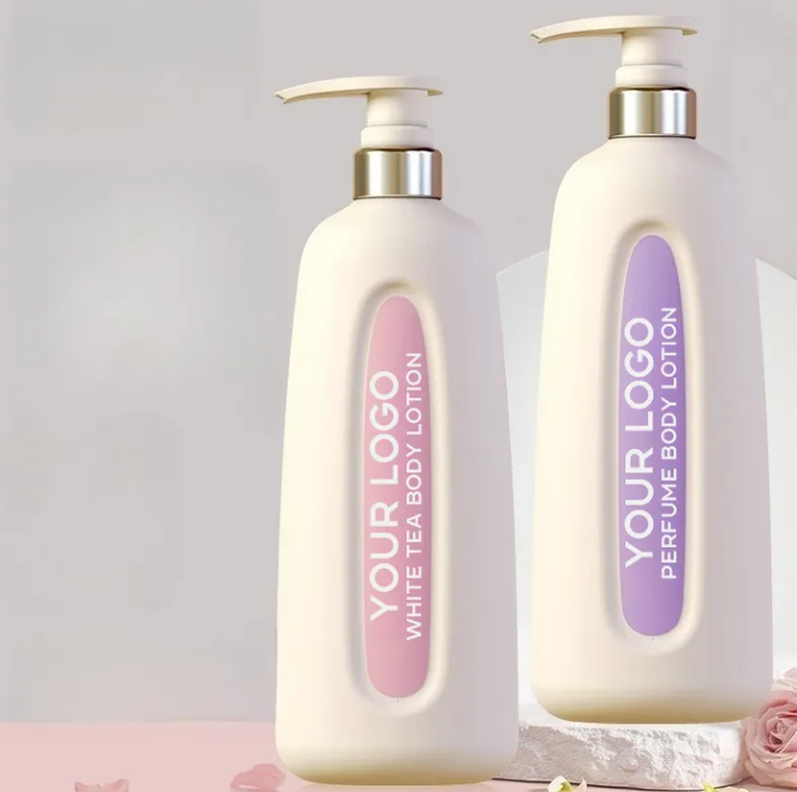 New Best Body Lotion OEM Custom Brand Wholesale 500ML White Tea Flavor Natural Brightening Moisturizing Lotion