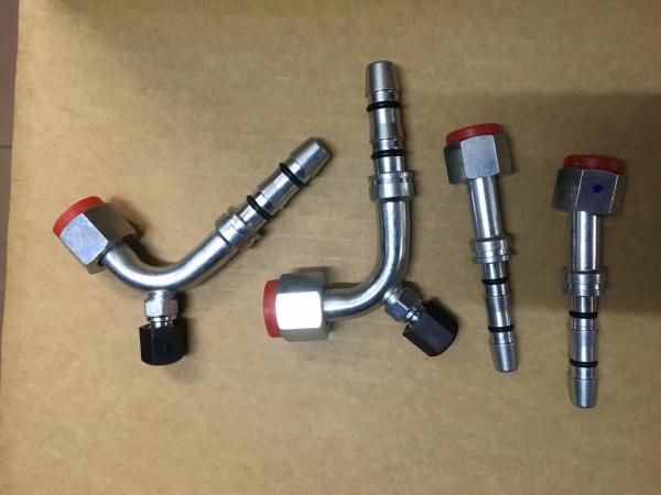 Buy cheap Thermo King Transport refrigeration R404a Air Conditioning fittings Truck Refrigerant R404a A/C hose steel fittings from wholesalers