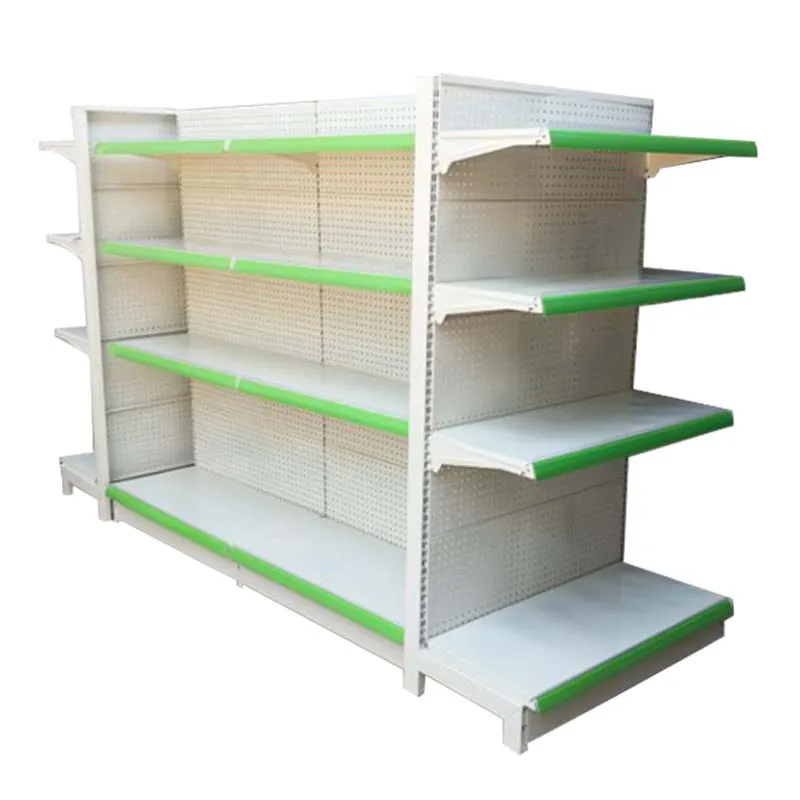 Factory Custom Color Size Gondola Shelves Shelving For Perfume Store
