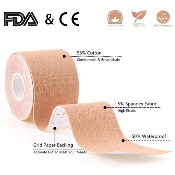 Disposable Medical Consumable Adhesive Plaster Tape White And Skin Color Silk