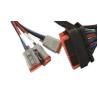 Buy cheap PA Nylon Bellows Automotive Wiring Harness 500mm DB Connector from wholesalers