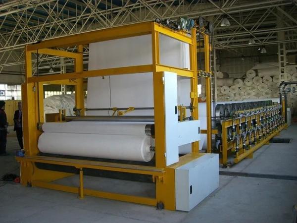 Saturated Steeping Non Woven Machine Foam Steeping Bond 100-200kg/H Nonwovne