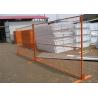 Buy cheap PVC Coated Temporary Site Welded Mesh Fencing Full Accessories Metal Feet from wholesalers
