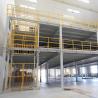 Buy cheap Large Span Steel Structure Platform Powder Coating / Galvanizing Industrial Mezzanine Floor from wholesalers