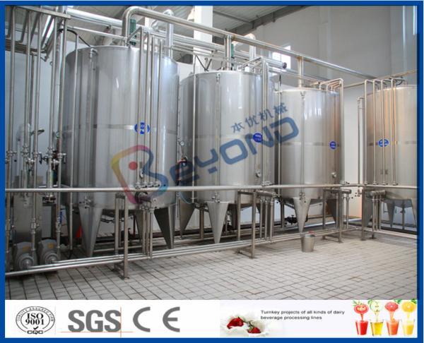 Buy cheap 2000LPH thick texture greek Yogurt Making Equipment , 150 - 600kw Industrial Yogurt Maker from wholesalers