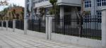 Metal Residential Light Commercial Ornamental Aluminum Fence , Customized Size