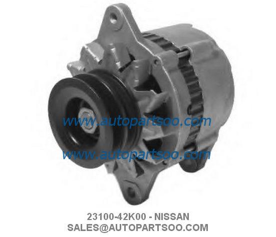 Buy cheap 23100-42K00 - NISSAN Alternator 12V 70A Alternadores NISSAN FORK LIFT TD27 from wholesalers