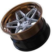 Buy cheap 22 Inch Three Piece Forged Wheels JWL 3 Piece Automotive Rims product