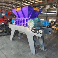 Buy cheap Car Seat Shredder Industrial Double Shaft Shredder Waste Wood Plastic Metal product