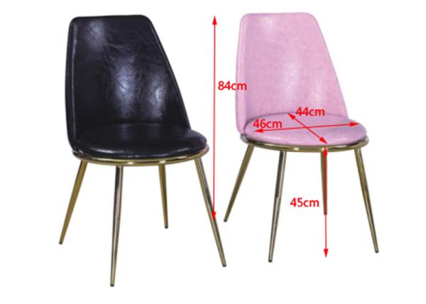 Buy cheap Lobby Faux Leather Dining Chairs from wholesalers