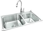 Brushed Custom Kitchen Sink Contemporary Style Small Project Sink Brush