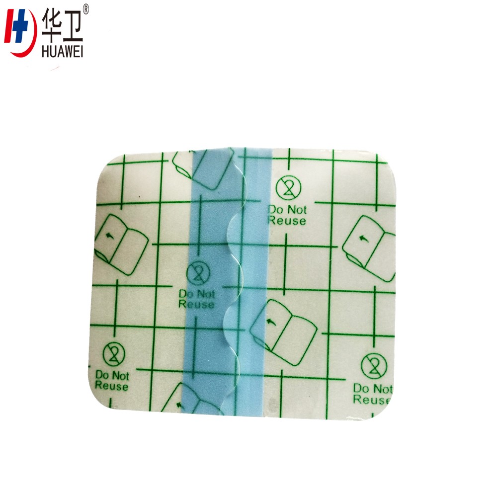 Clinic and Hospital material, PU film medical i.v. catheter fixing dressing 7*8.5cm