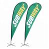Buy cheap Weatherproof Polyester Teardrop Beach Flag CMYK Waterproof from wholesalers
