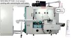 60HZ 60pcs/Min Four Color Screen Printing Machine For Commercial