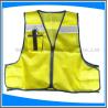 Buy cheap 120g ployester safety vest with pocket from wholesalers