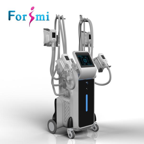 Buy cheap -15 Celsius strong cooling freeze your fat cryolipolysis 4 head cryotherapy for weight loss from wholesalers