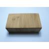 Buy cheap Handmade Natural Color Packaging Bamboo Gift Box , Bamboo Wood Box With Hinged Lid from wholesalers