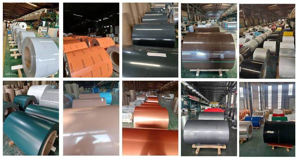 20/5 Film 3105 H46 Prepainted Aluminum Coil PVDF Coating