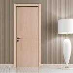 Walnut Solid Wood Slab Exterior Door 2.1m Crackproof PU Painting