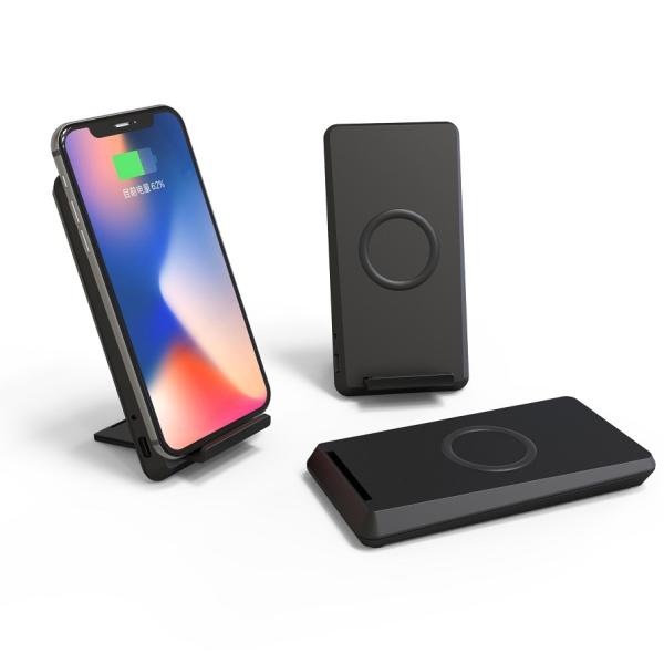 Convenient Foldable Wireless Charger Stand for Quick Charging of Phones 5V/2A