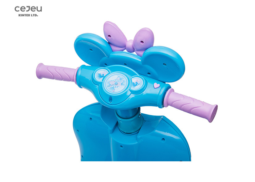 Non Slip Backrest Children'S Electric Motorcycle 6V4AHx1 Battery