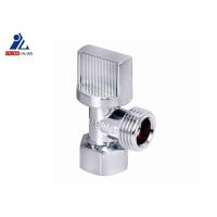 Buy cheap Polish ABS Handle Chrome Plated Angle Valve Water ISO14001 product