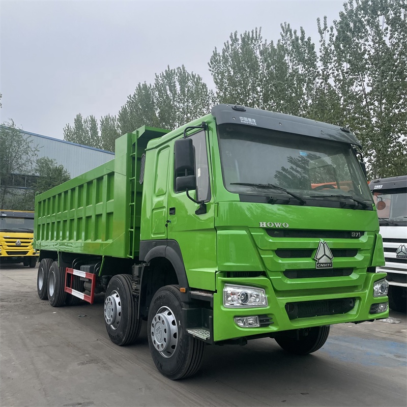 Used 8x4 12 Wheels 430hp Foton Dump Truck 12 Forward Shift Driving Diesel Tipper Truck